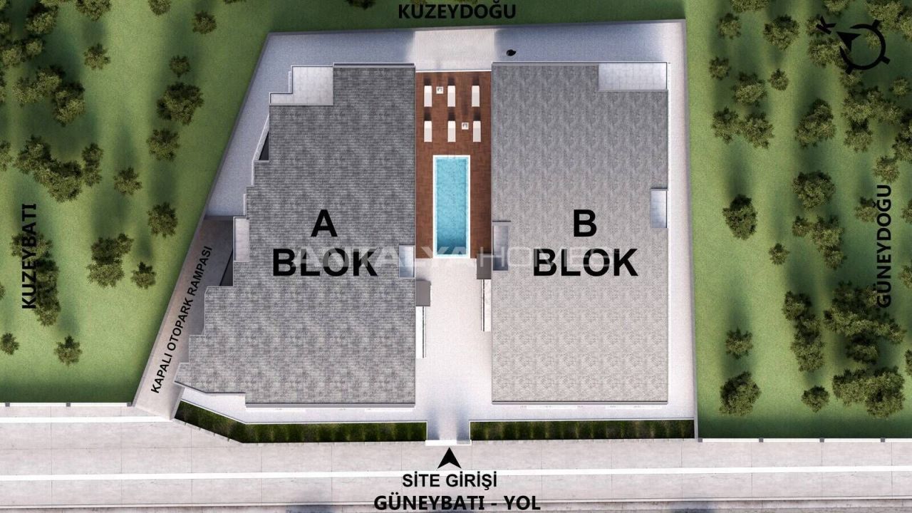 Appartamenti a Antalya, Turchia, 45 m² - foto 13