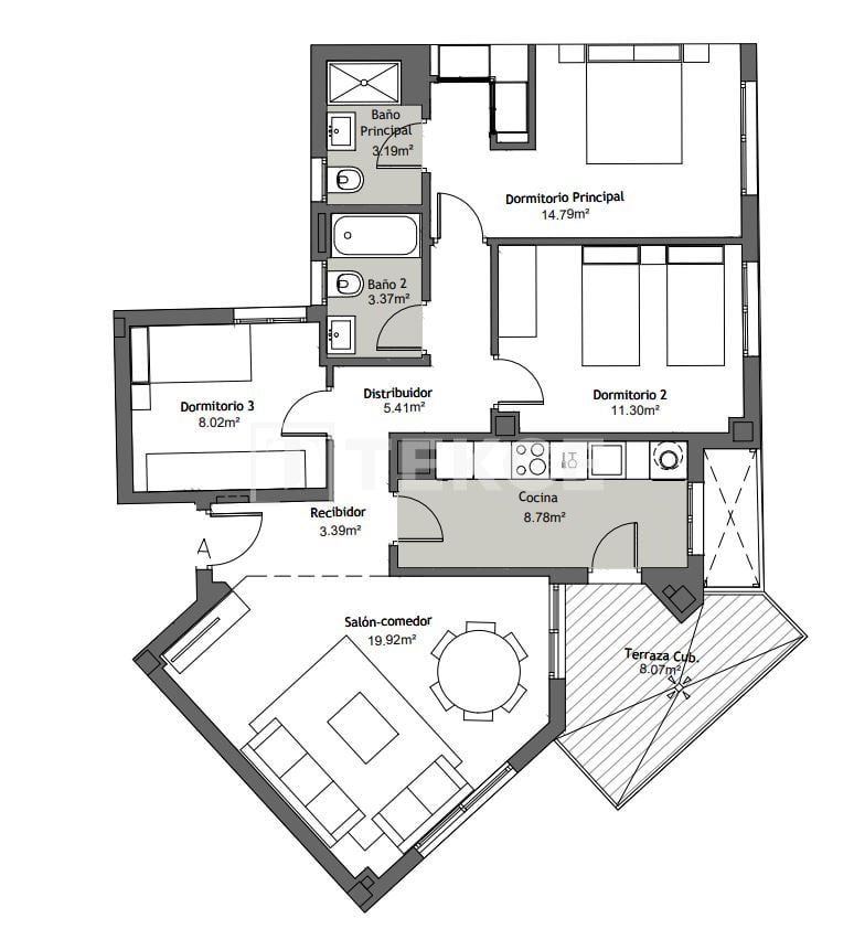 Penthouse in Velez-Malaga, Spain, 130 m² - picture 11