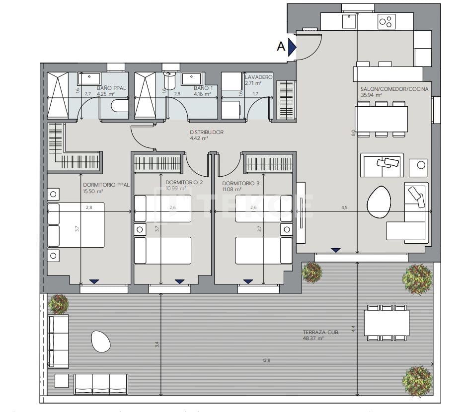 Penthouse à Benalmadena, Espagne, 158 m² - image 15