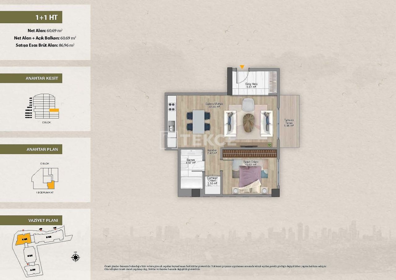 Apartment in Istanbul, Türkei, 220 m² - Foto 19