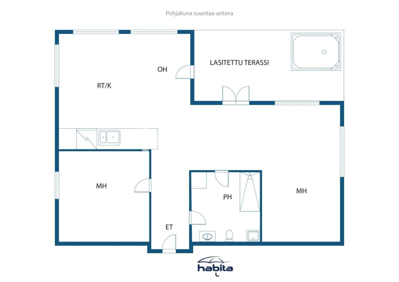 Cottage Hyuvinkyaa, Finlandia, 61 m² - foto 2