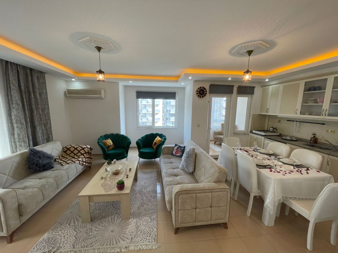 Appartamenti a Alanya, Turchia, 110 m² - foto 1