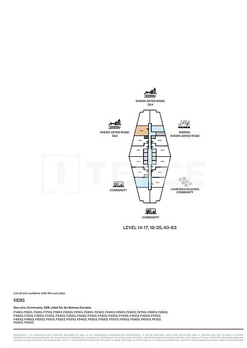 Apartment in Dubai, VAE, 64 m² - Foto 17