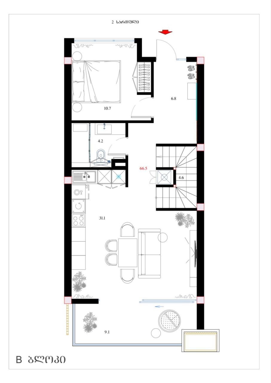 Townhouse in Batumi, Georgia, 249 m² - picture 3