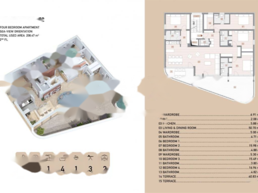 Flat in Opatija, Croatia, 208 m² - picture 3