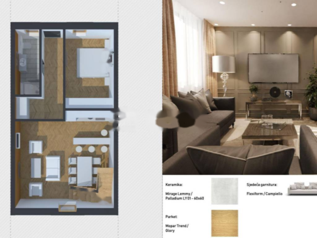 Flat in Opatija, Croatia, 99 m² - picture 13