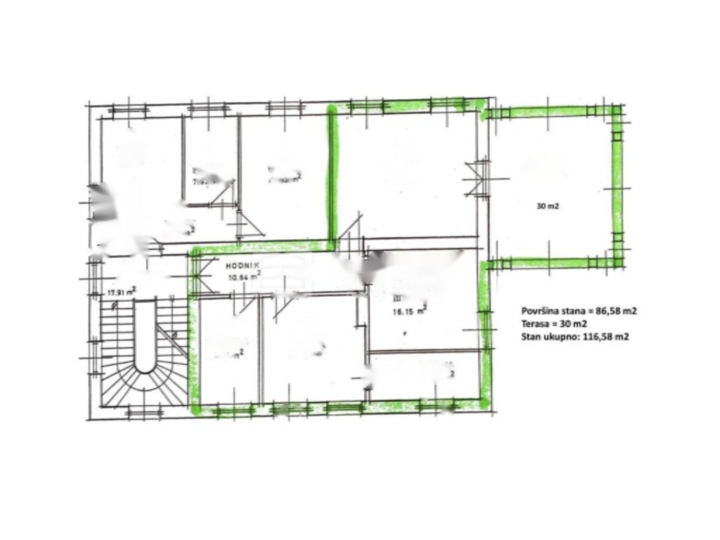Piso en Opatija, Croacia, 116 m² - imagen 13