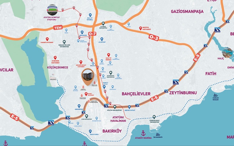 Appartement à Istanbul, Turquie, 208 m² - image 5