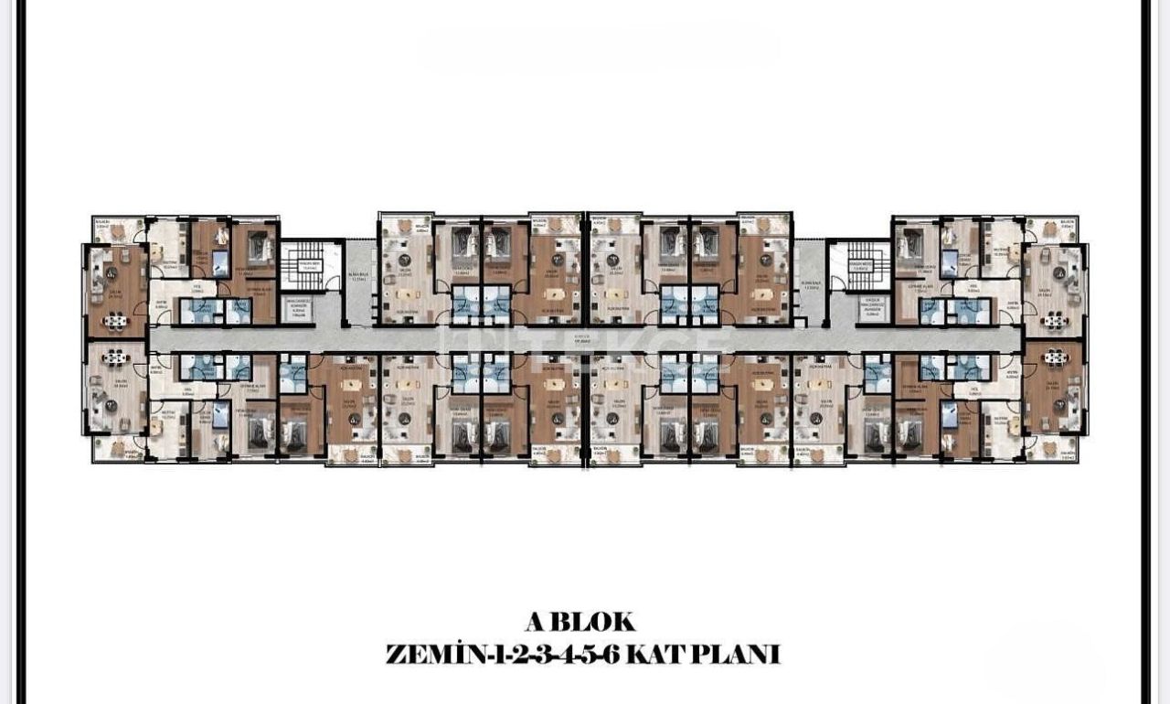 Appartamenti a Antalya, Turchia, 57 m² - foto 14