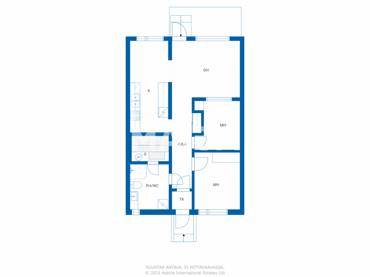 Appartement à Porvoo, Finlande, 60 m² - image 2