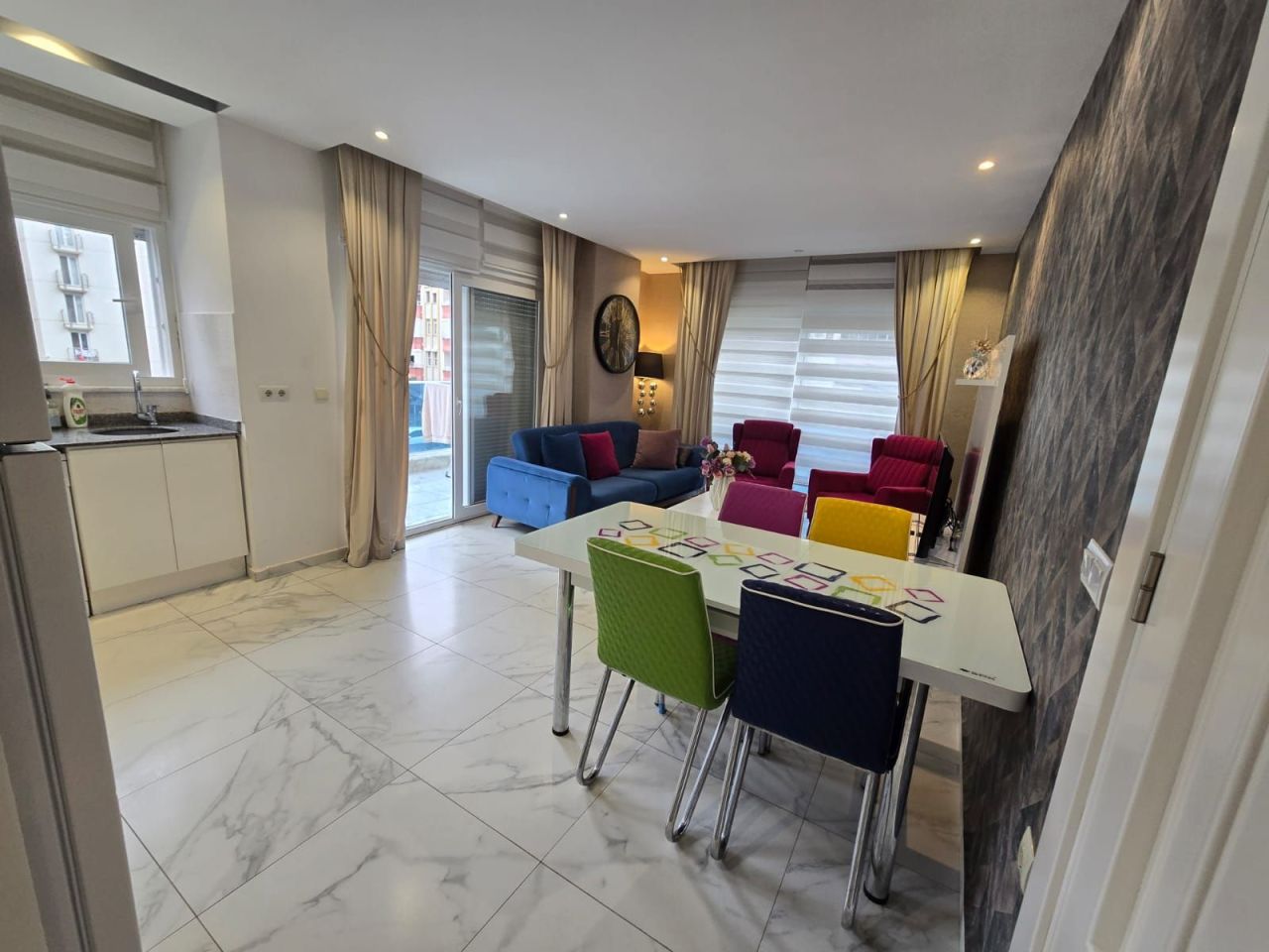 Apartamento en Alanya, Turquia, 95 m² - imagen 2