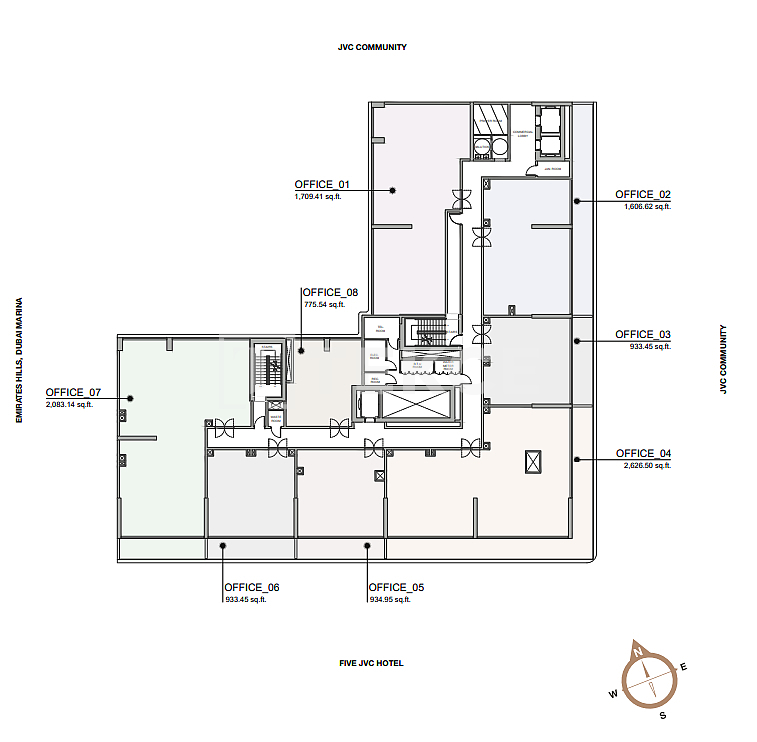 Appartamenti a Dubai, EAU, 111 m² - foto 17