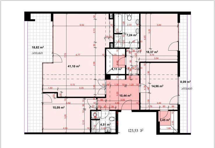 Flat in Tbilisi, Georgia, 151 m² - picture 12