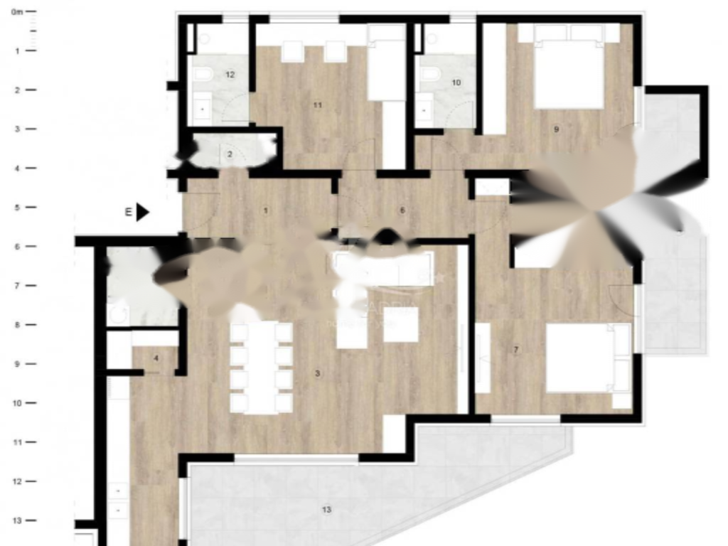 Wohnung in Opatija, Kroatien, 123 m² - Foto 1