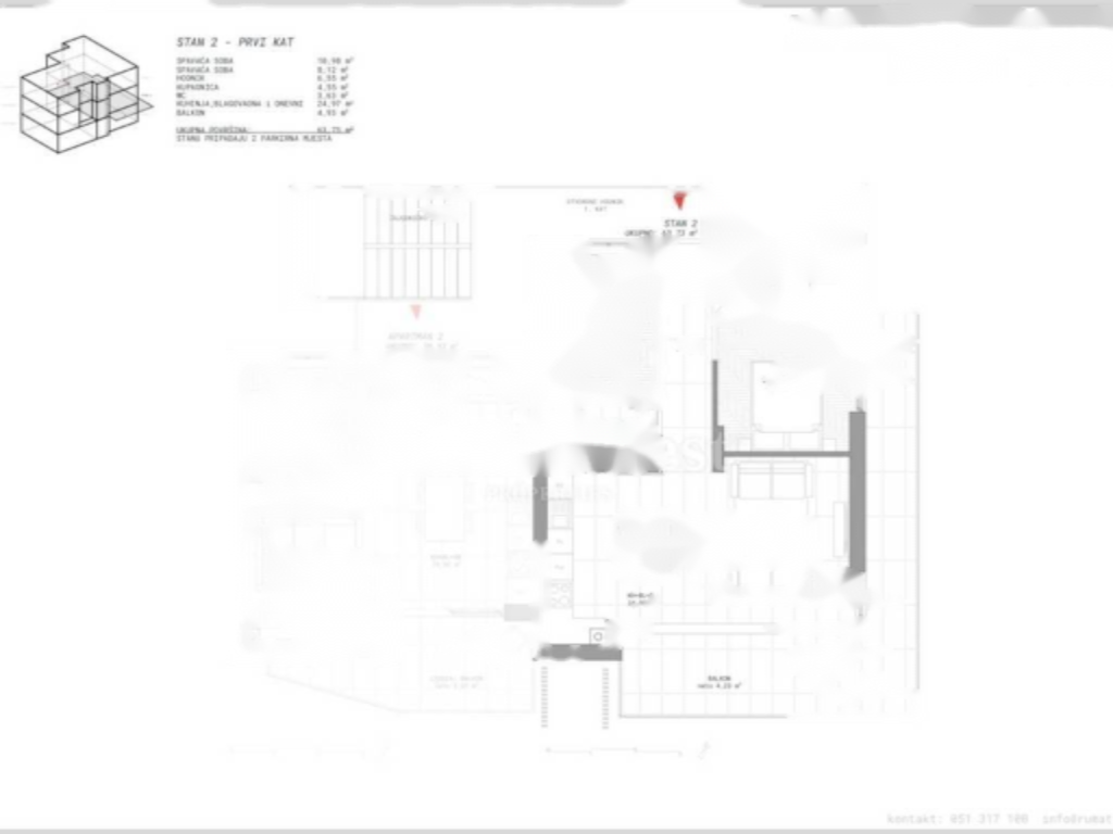 Appartamento a Opatija, Croazia, 76 m² - foto 1