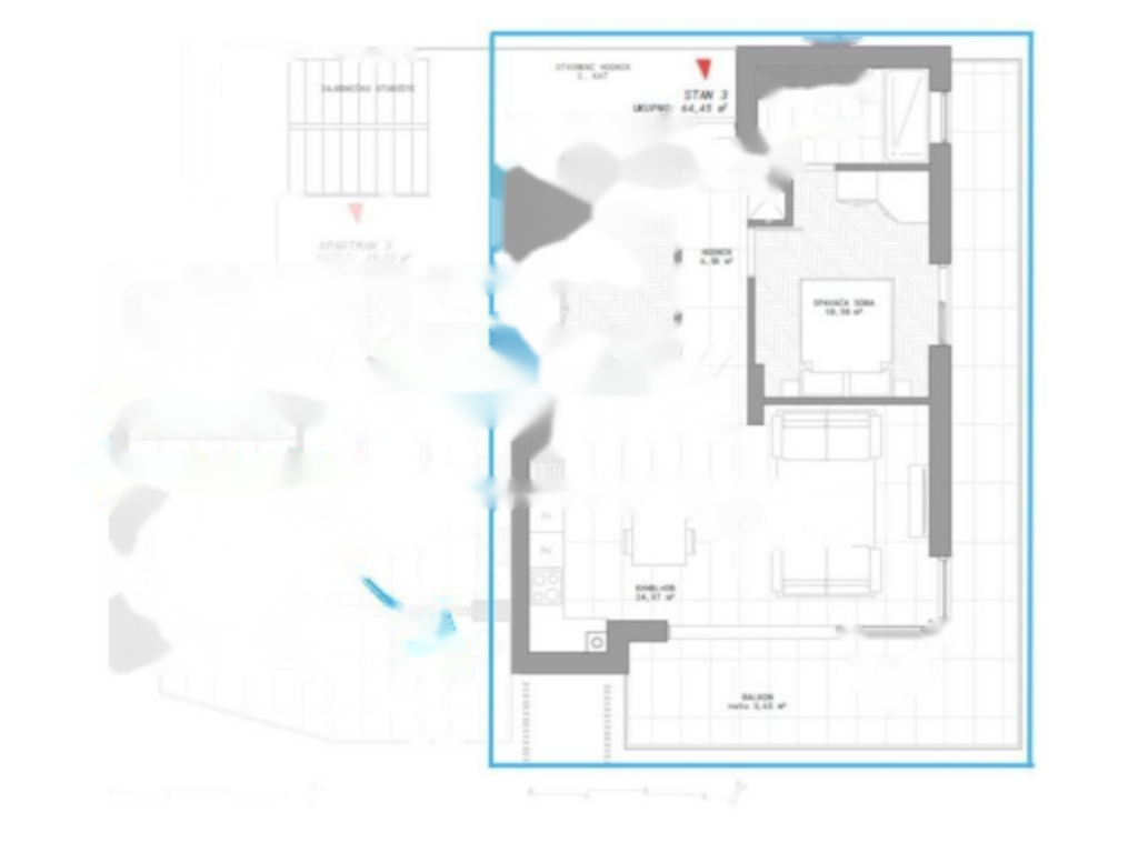 Appartement à Opatija, Croatie, 78 m² - image 3