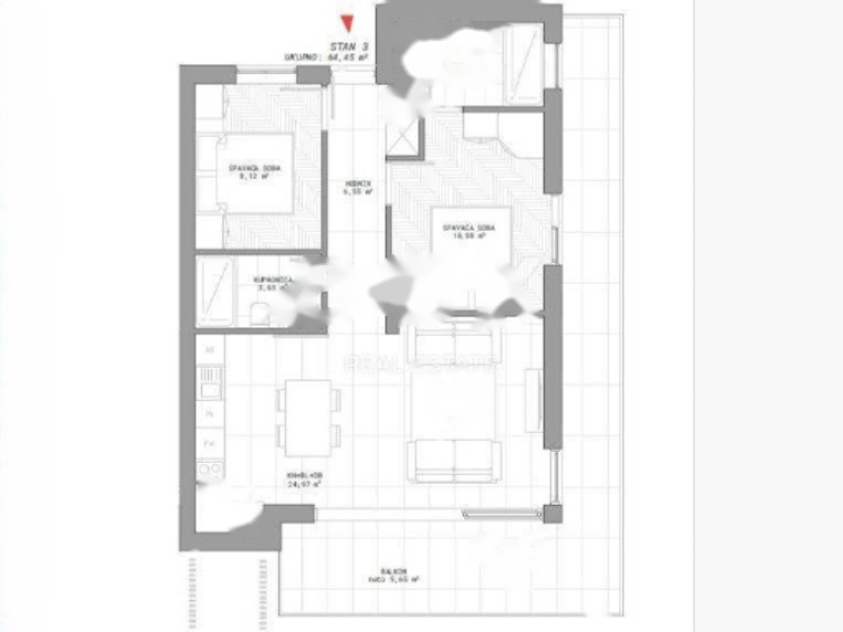 Appartamento a Opatija, Croazia, 78 m² - foto 4