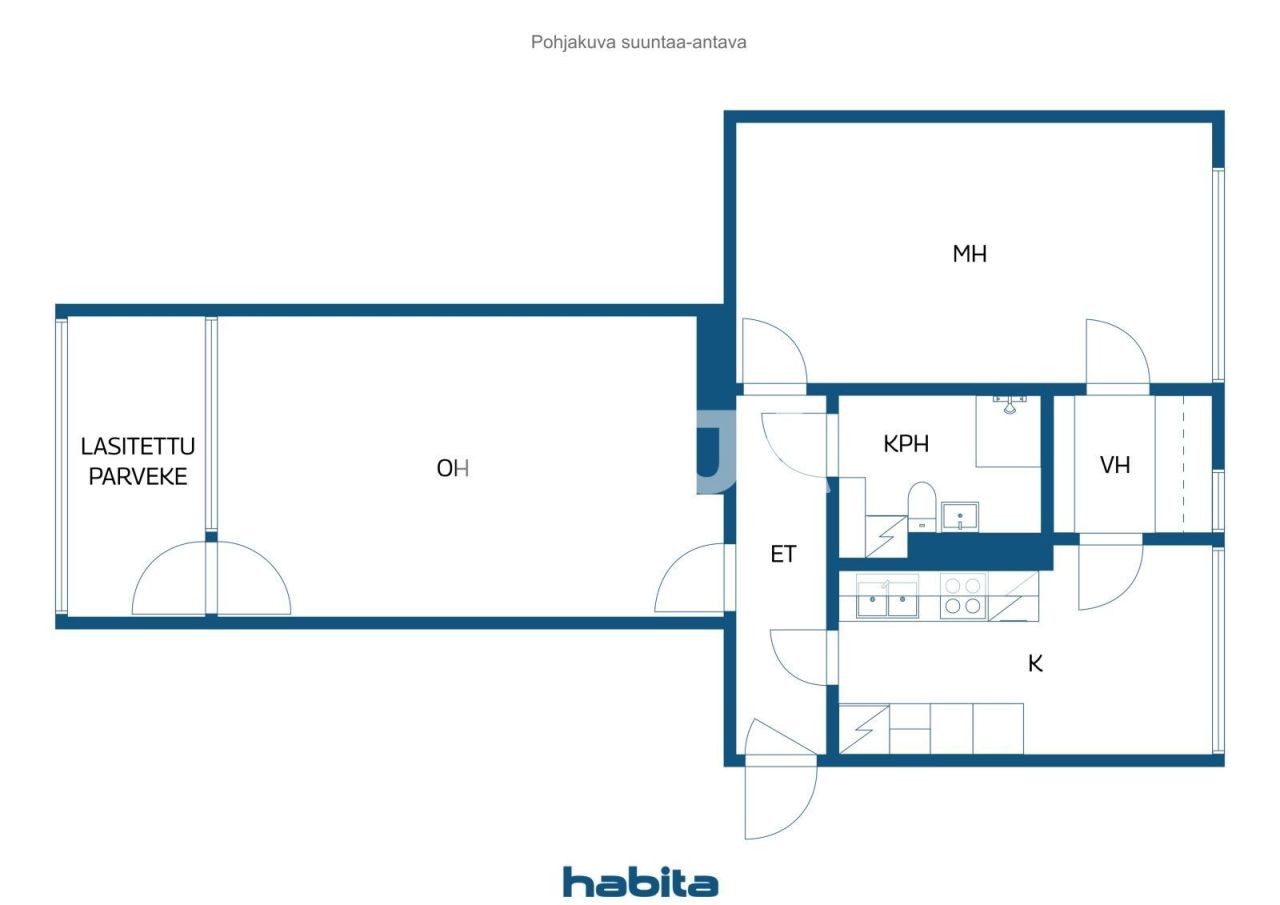 Appartement à Sipoo, Finlande, 54 m² - image 2