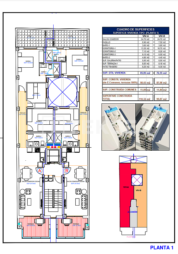 Appartamenti a Torrevieja, Spagna, 99 m² - foto 14