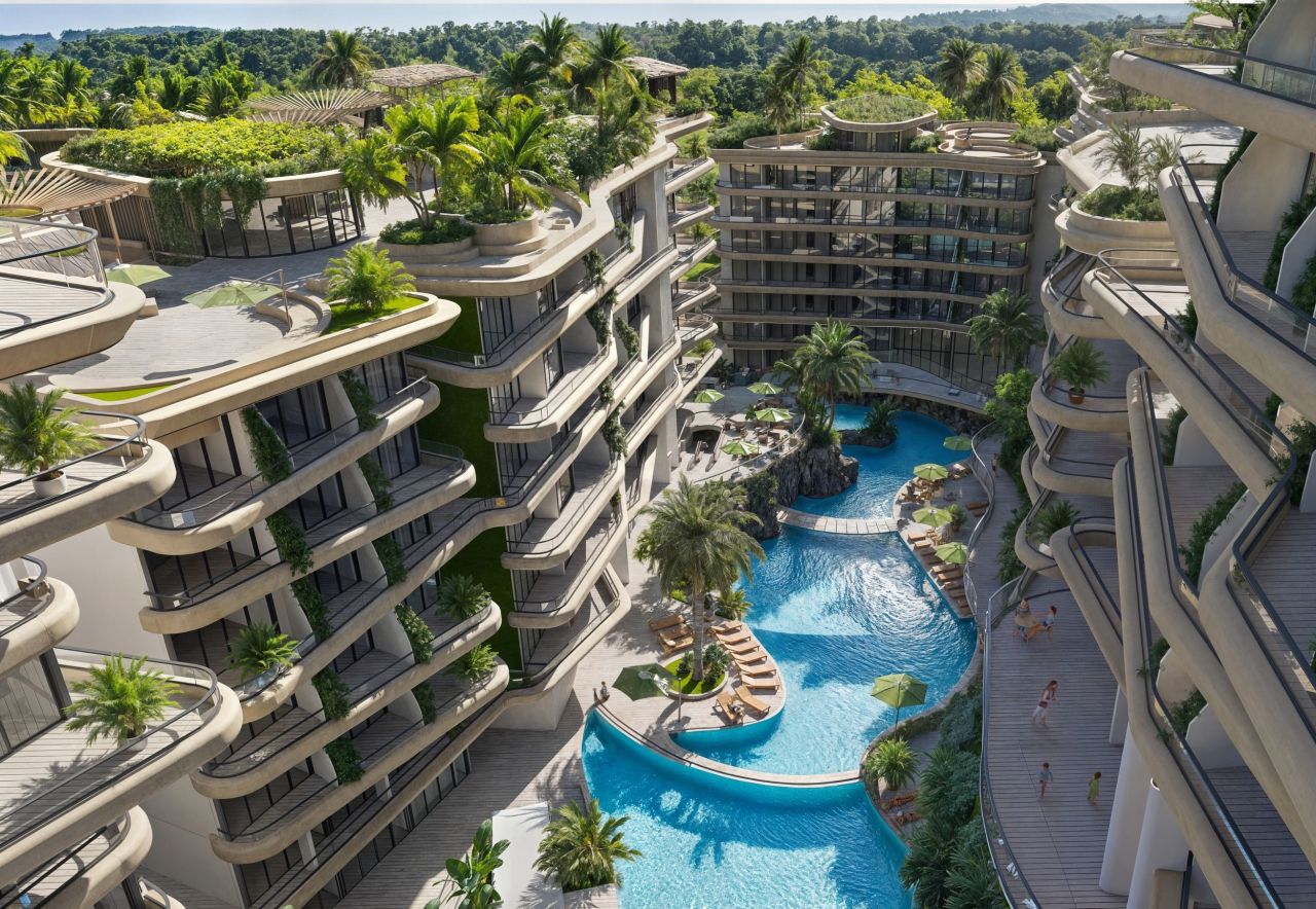 Piso en la isla de Phuket, Tailandia, 55.8 m² - imagen 2