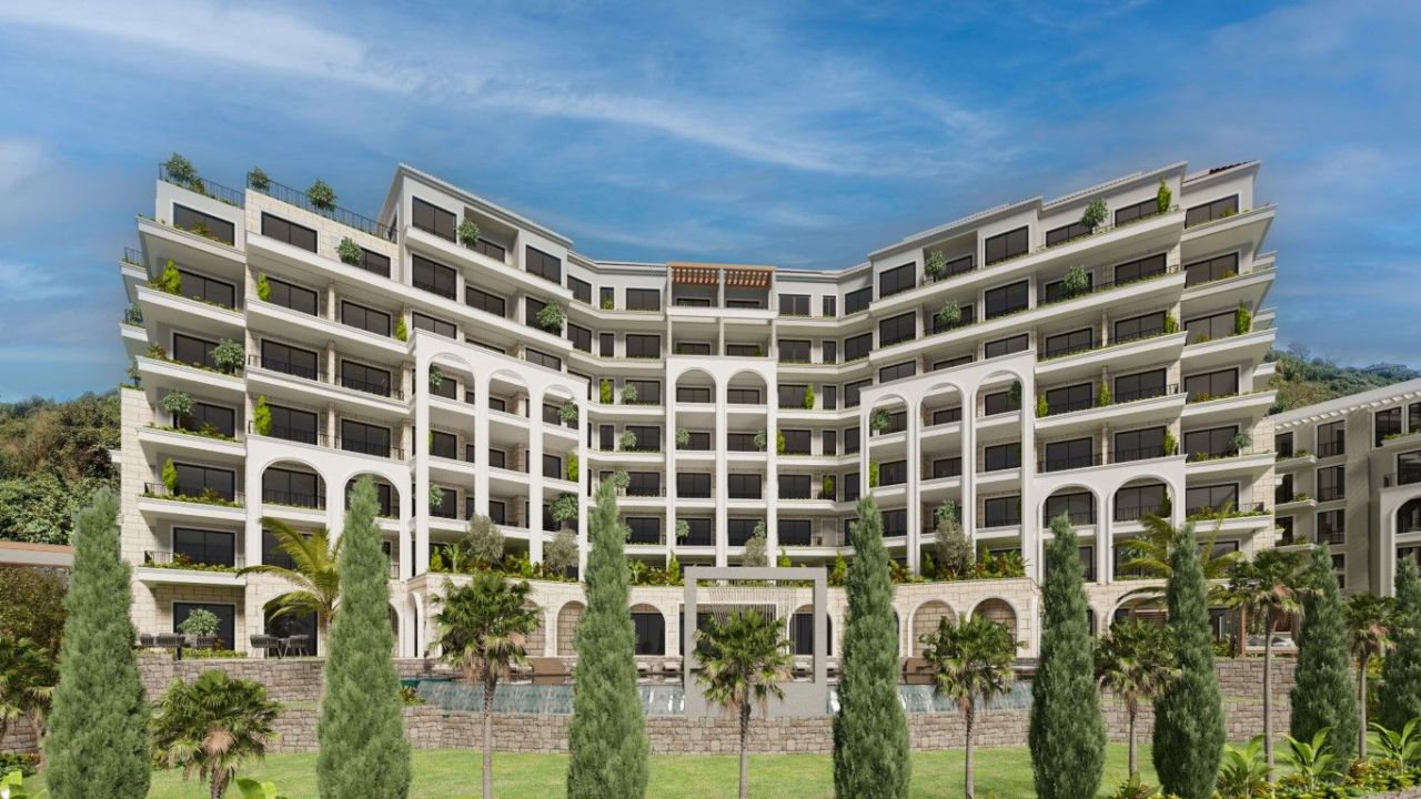 Piso en Budva, Montenegro, 93 m² - imagen 2