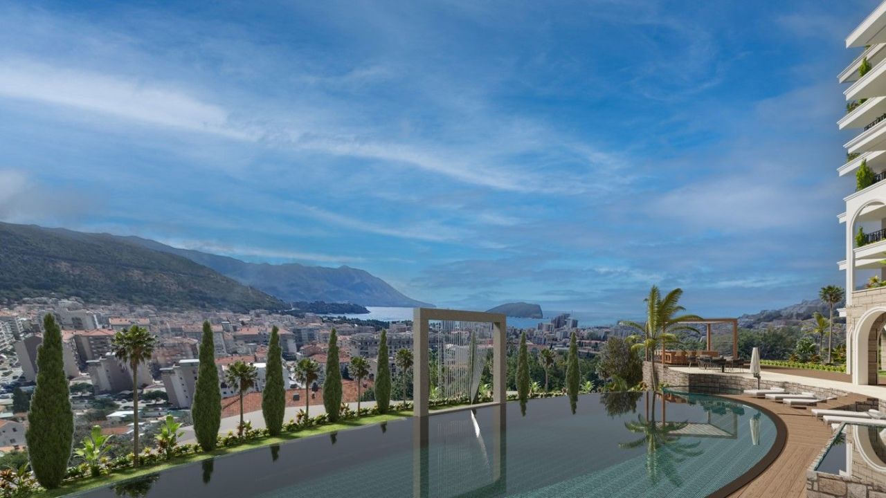 Piso en Budva, Montenegro, 93 m² - imagen 10