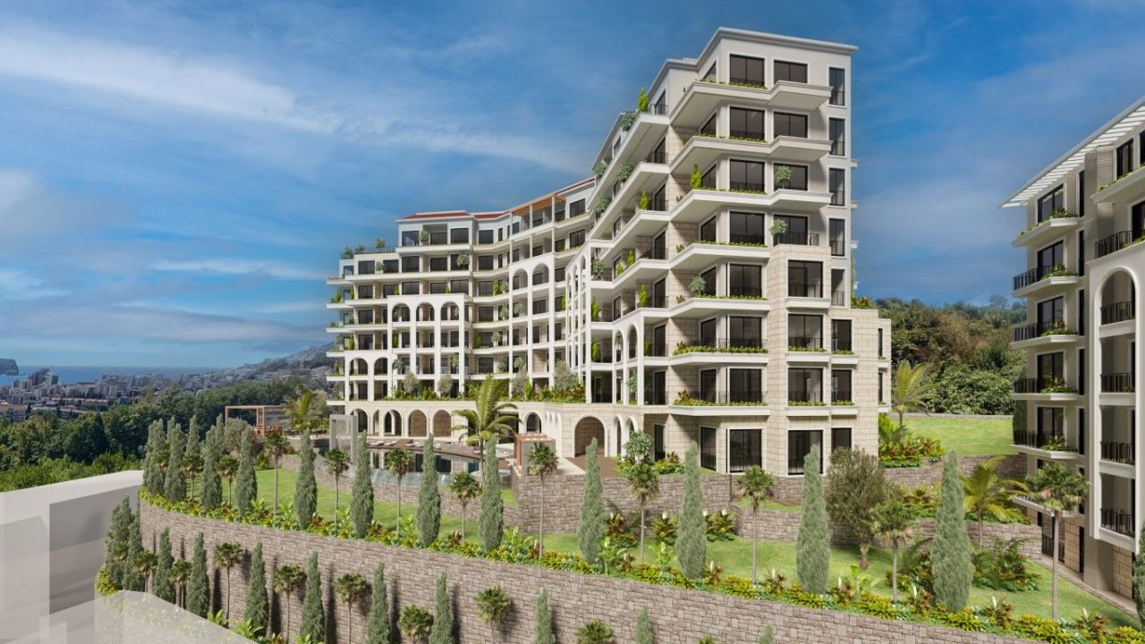 Piso en Budva, Montenegro, 93 m² - imagen 12