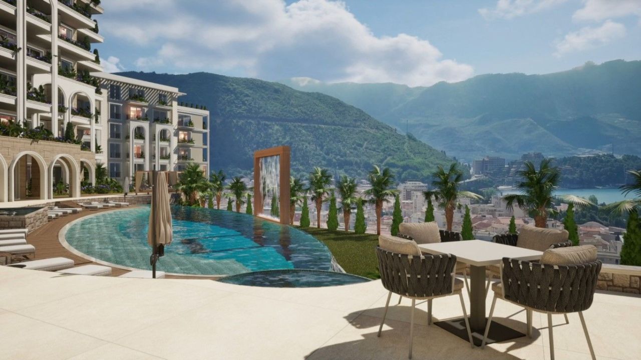 Piso en Budva, Montenegro, 93 m² - imagen 1