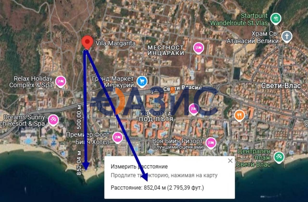 Apartamento en Sveti Vlas, Bulgaria, 93.8 m² - imagen 11