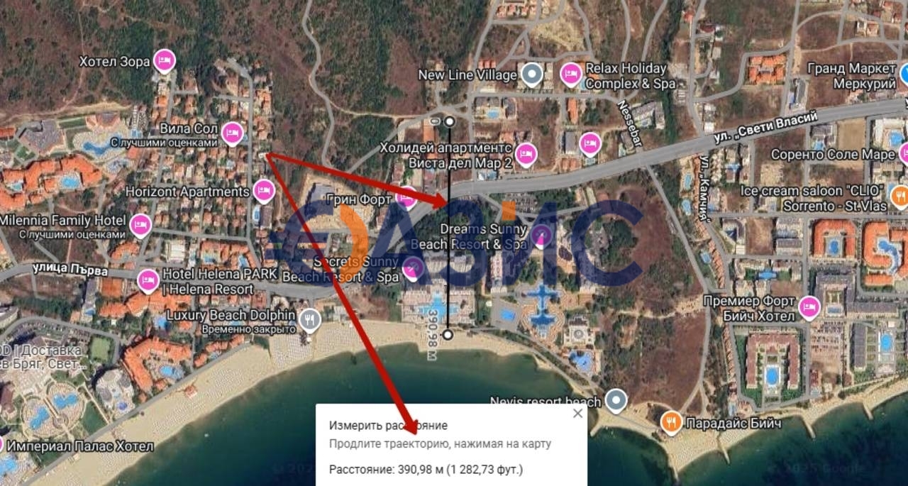 Apartamento en Sveti Vlas, Bulgaria, 86.8 m² - imagen 11