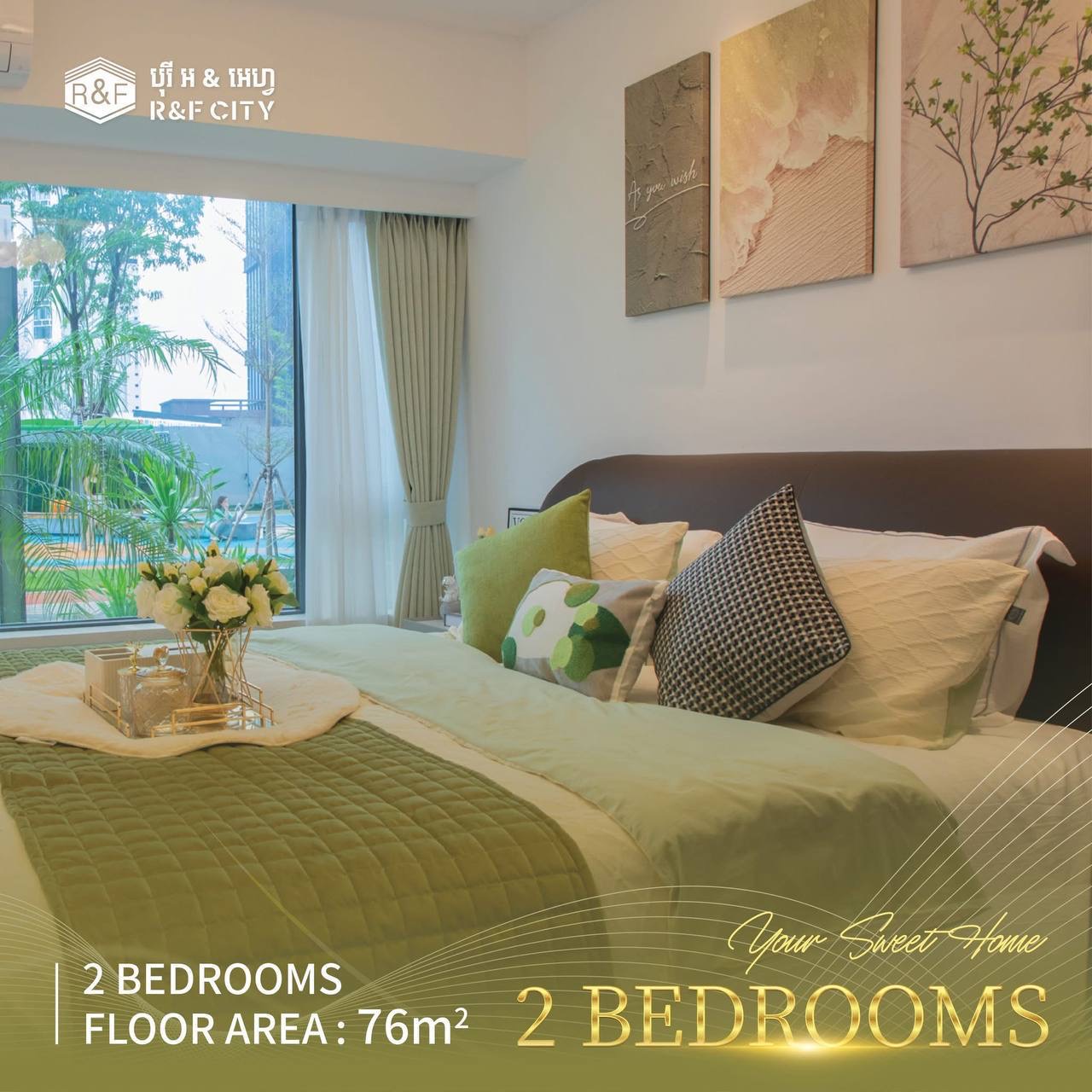 Appartement à Phnom Penh, Cambodge, 76 m² - image 3