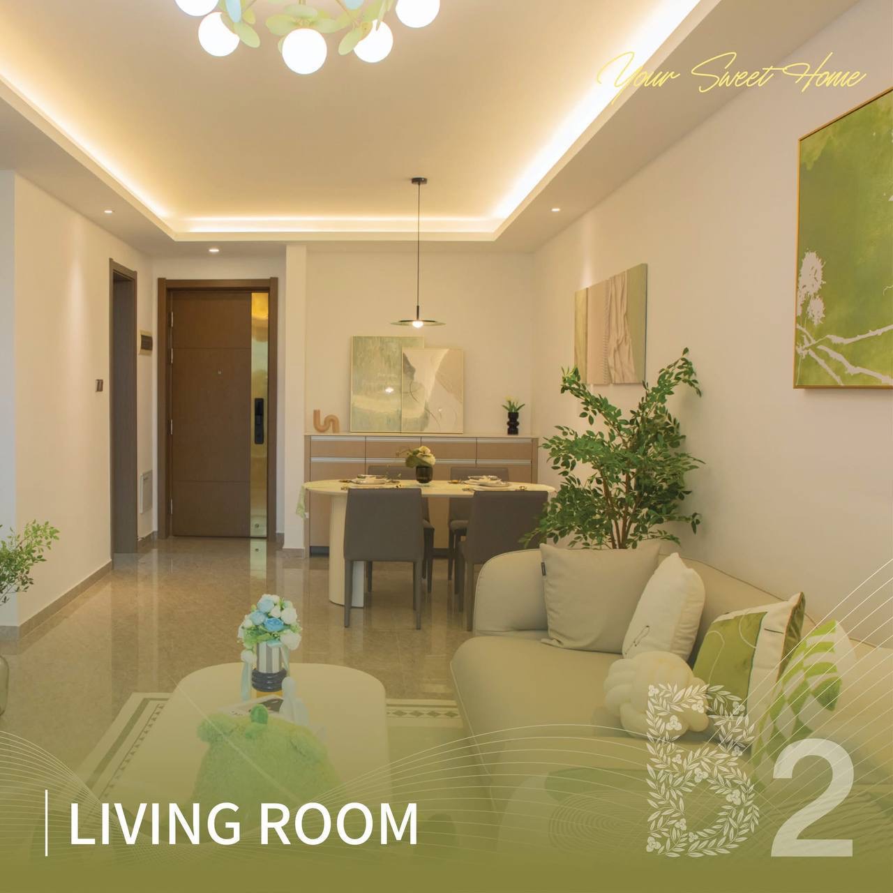 Appartement à Phnom Penh, Cambodge, 76 m² - image 4