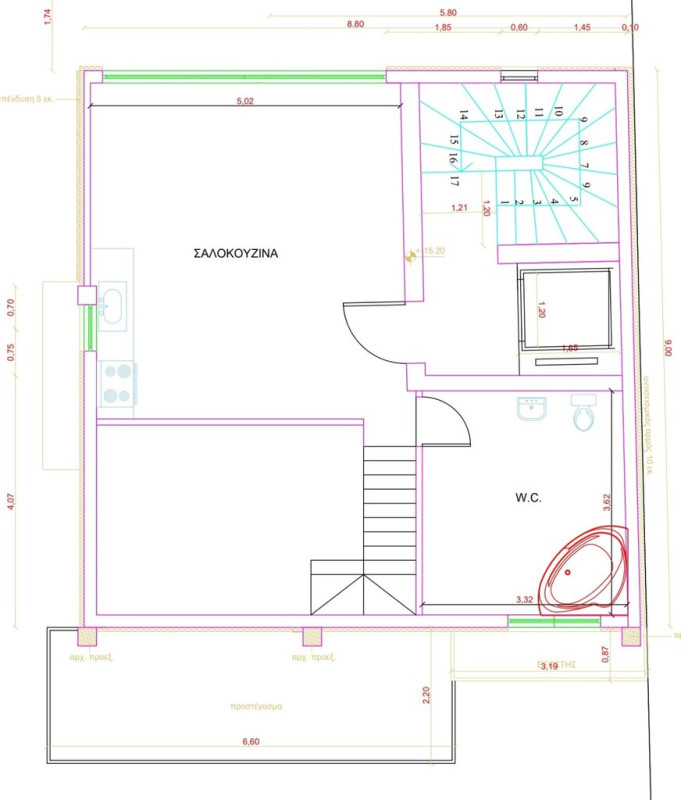 Townhouse a Salonicco, Grecia, 180 m² - foto 1