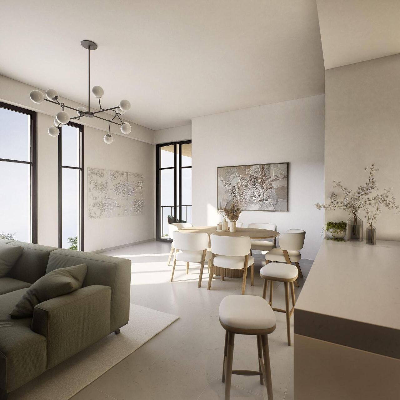 Appartamento a Dubai, EAU, 107 m² - foto 3