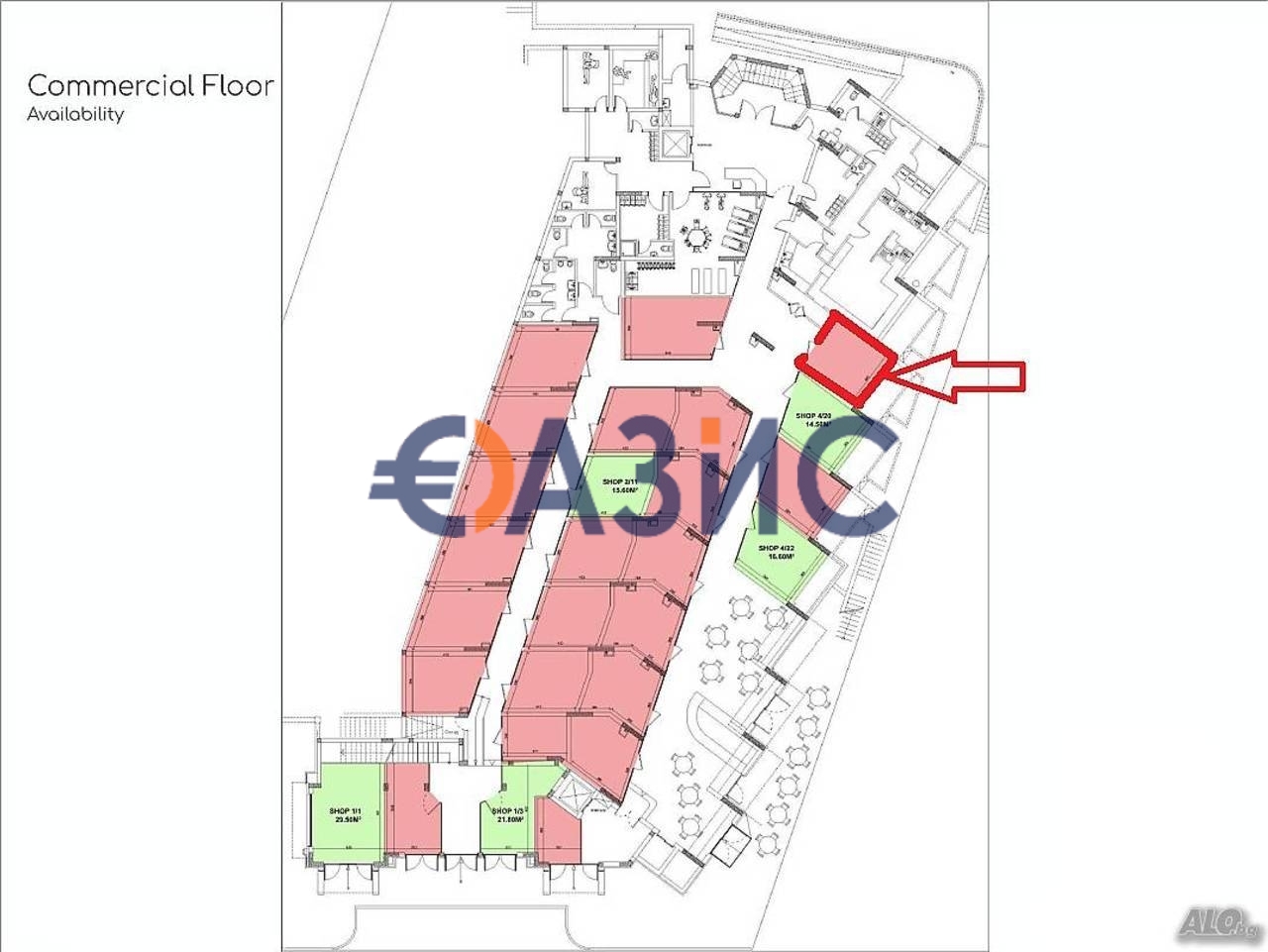 Apartment in Sveti Vlas, Bulgarien, 21.2 m² - Foto 4