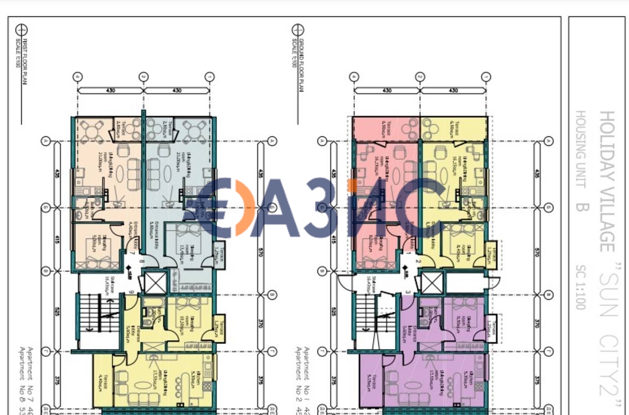 Appartement à Slantchev Briag, Bulgarie, 106 m² - image 19
