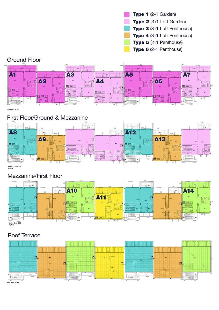 Ático en Kyrenia, Chipre, 215 m² - imagen 13