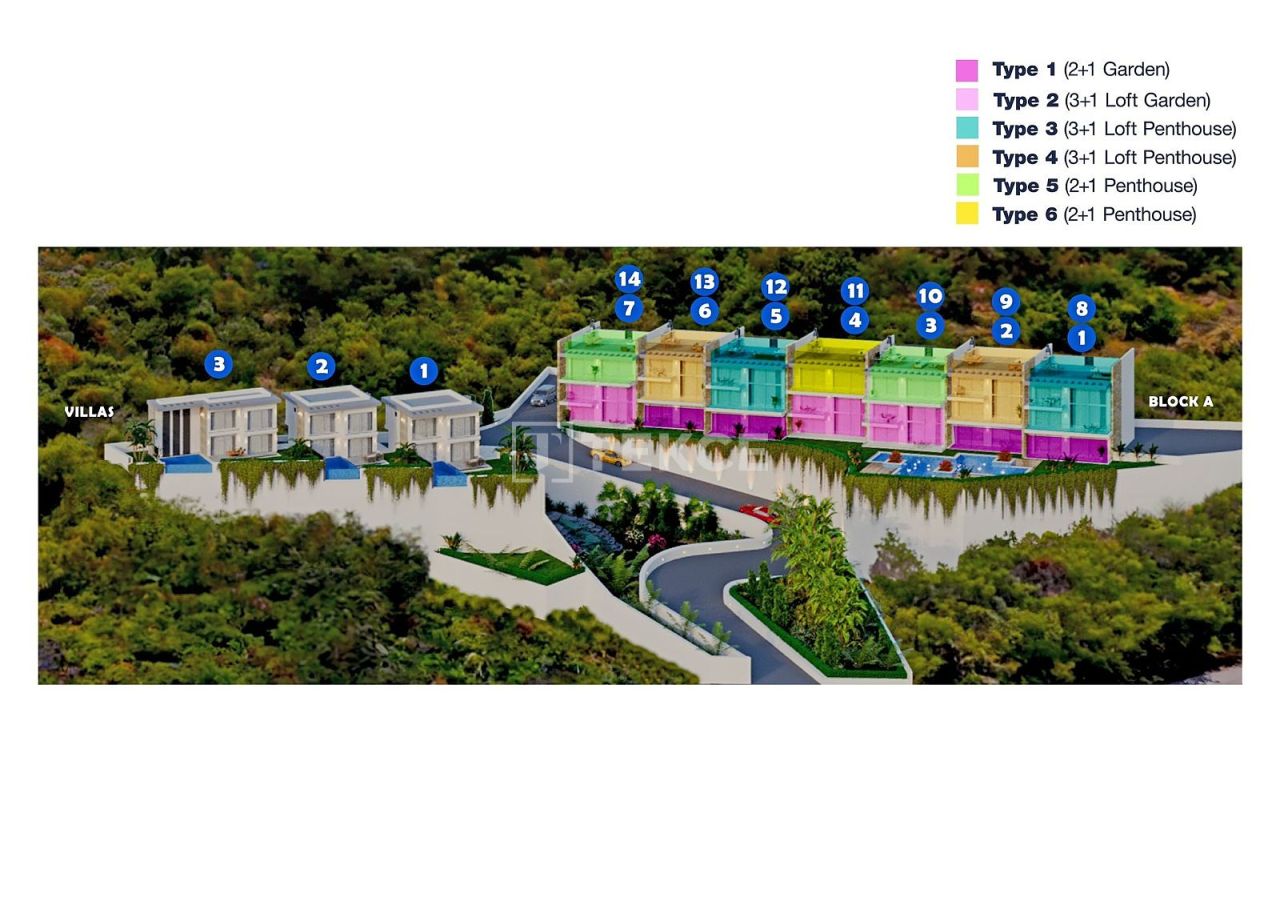 Apartamento en Kyrenia, Chipre, 93 m² - imagen 14