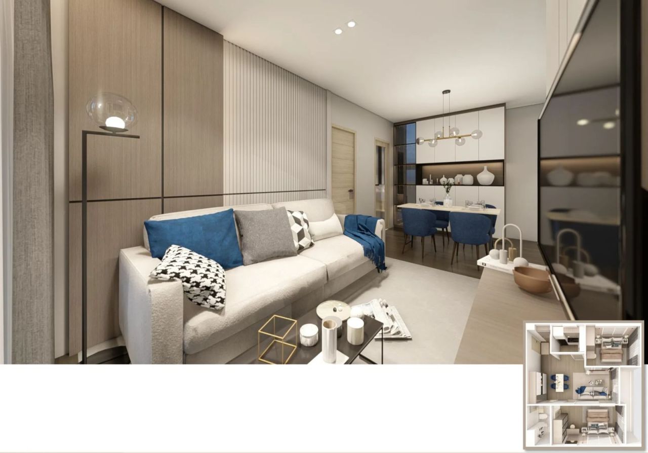 Apartment in Phuket, Thailand, 59.77 m² - picture 2