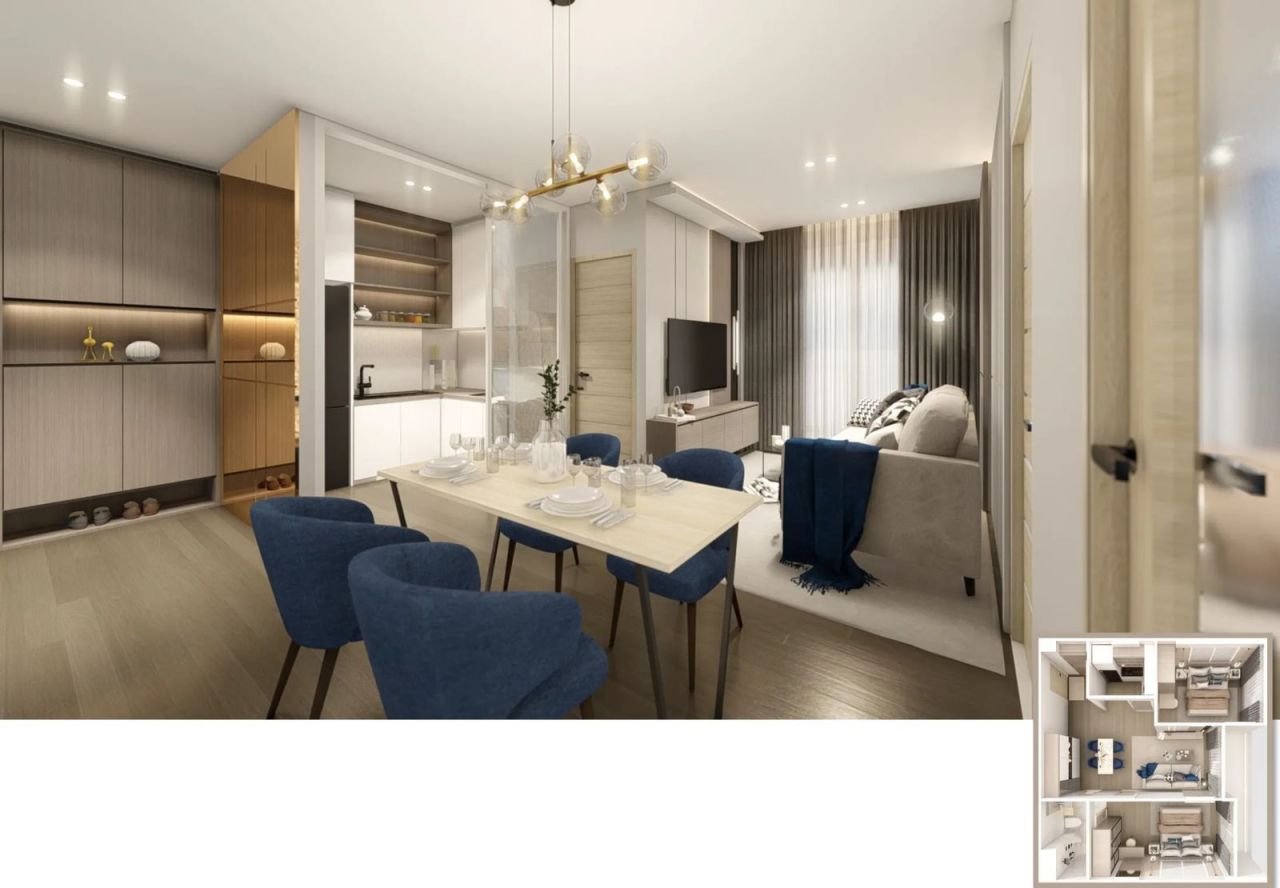 Apartment in Phuket, Thailand, 59.77 m² - picture 5