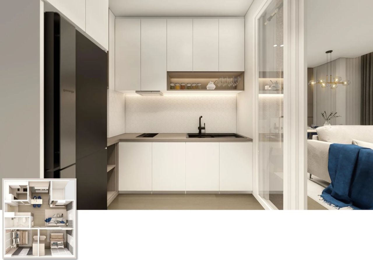 Apartamento en Phuket, Tailandia, 59.43 m² - imagen 7