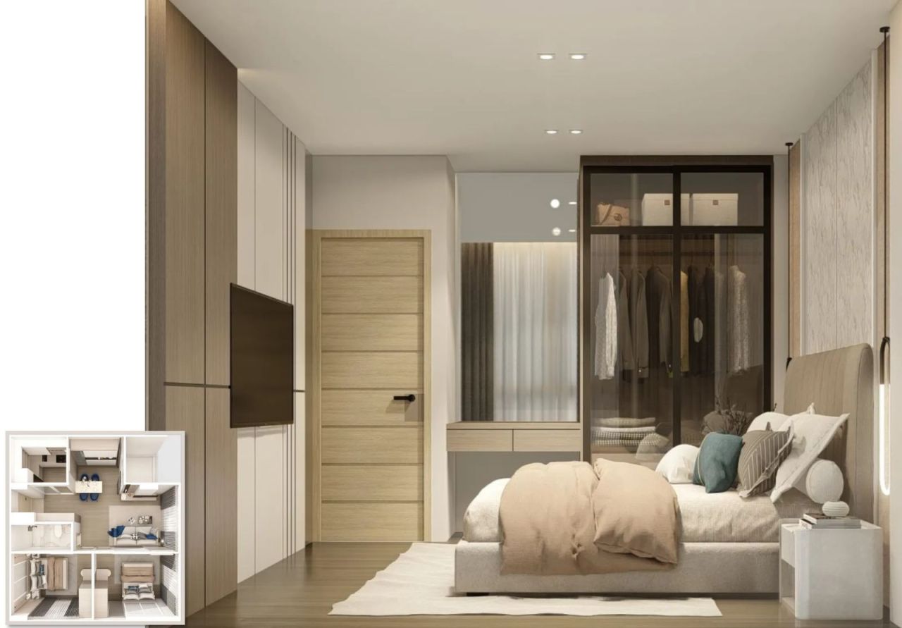 Apartamento en Phuket, Tailandia, 59.43 m² - imagen 9