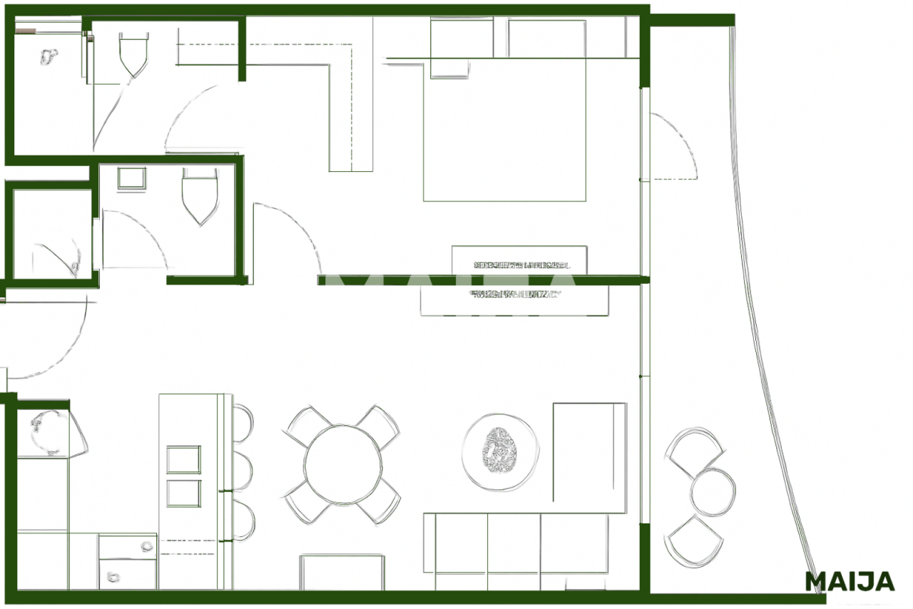 Apartment in Dubai, VAE, 60 m² - Foto 2