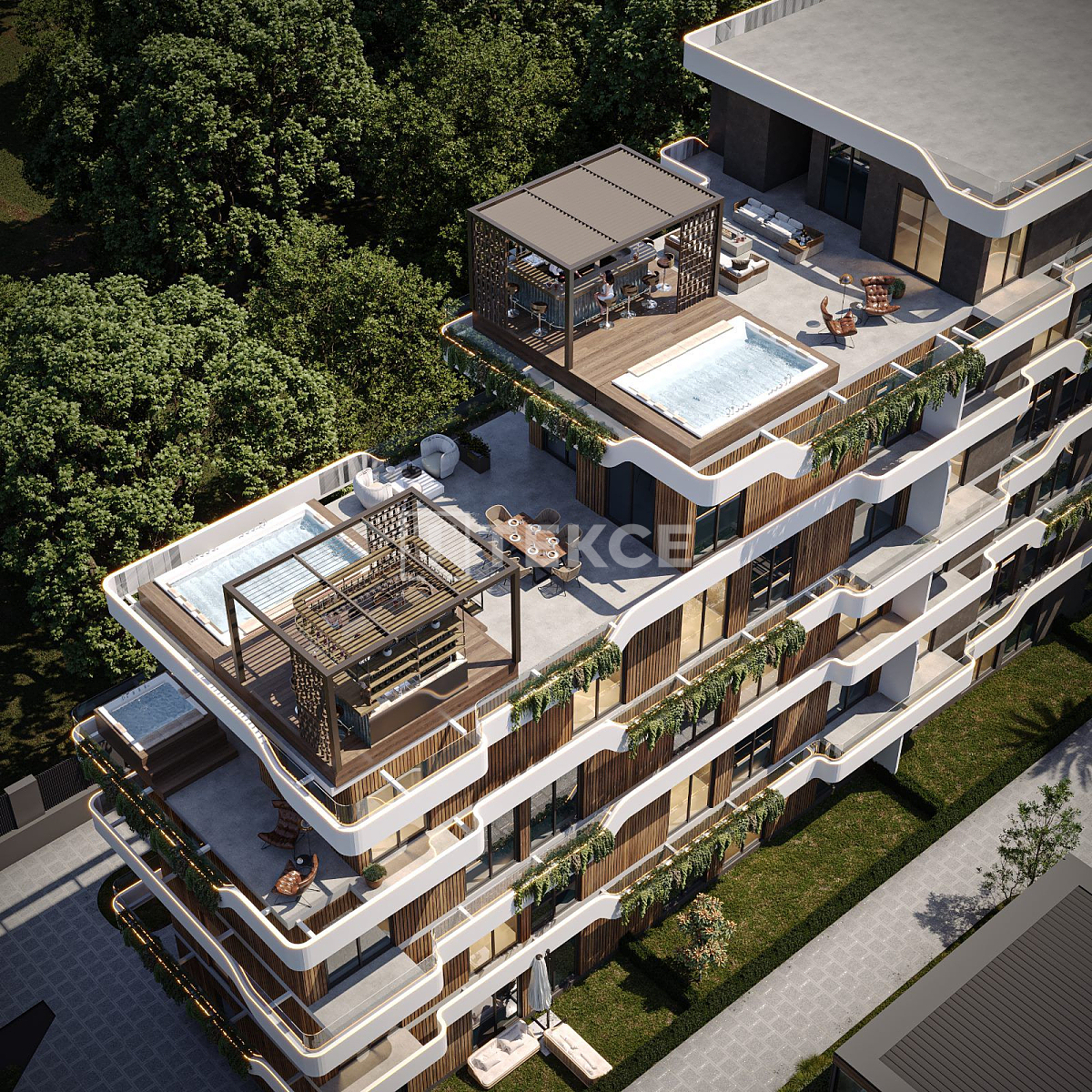 Apartamento en Antalya, Turquia, 56 m² - imagen 5