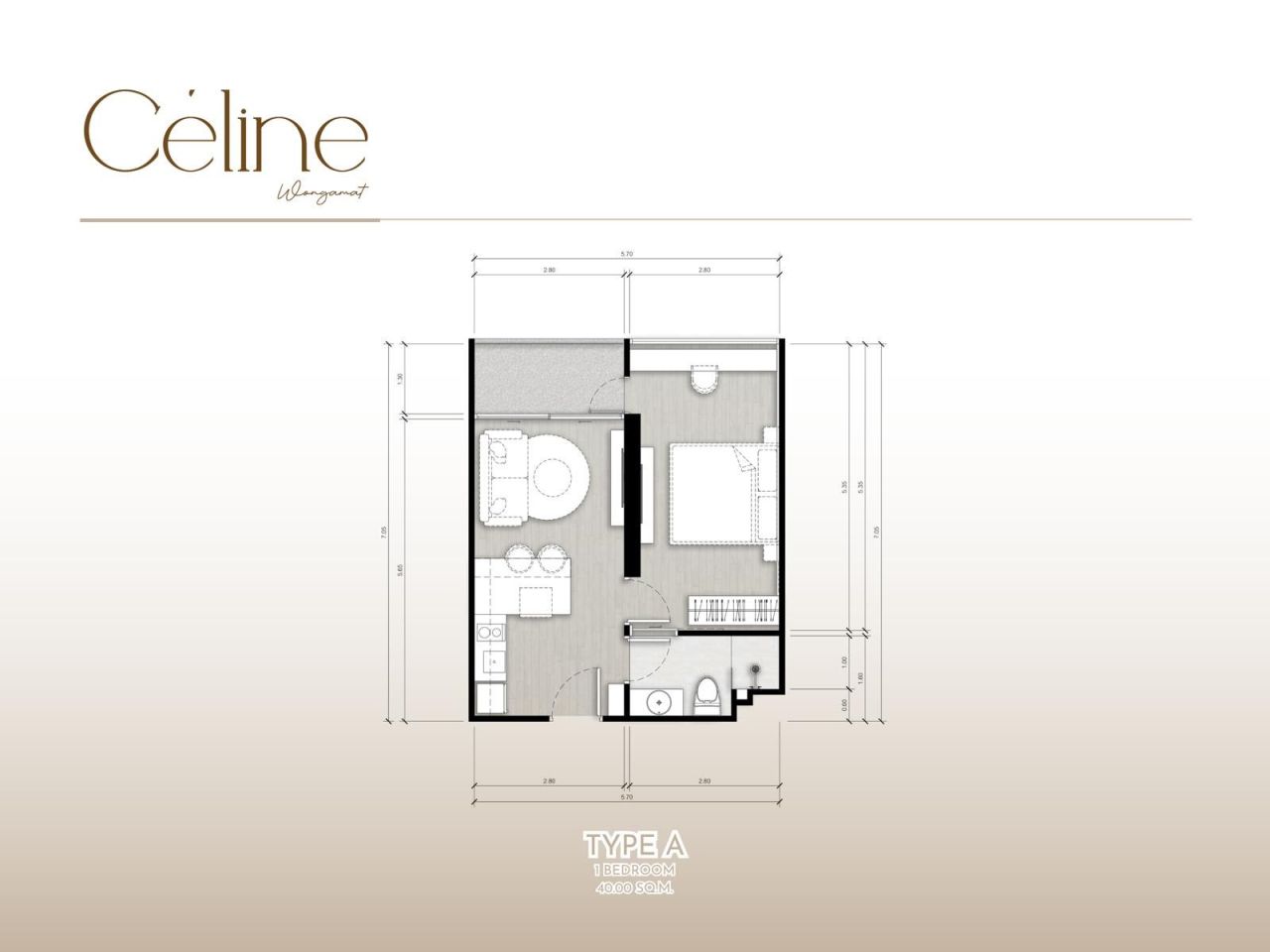 Appartement à Pattaya, Thaïlande, 40 m² - image 15