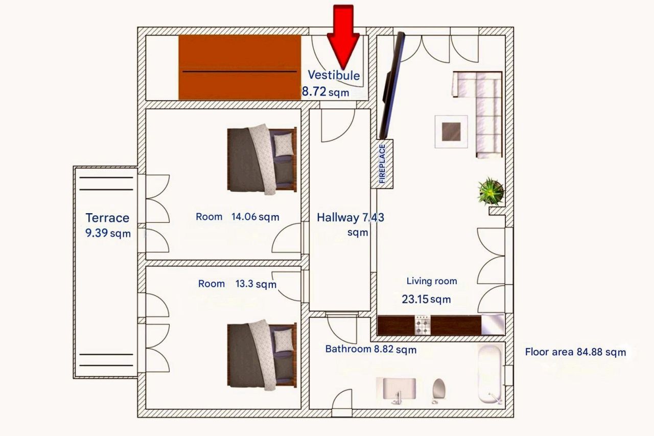 Casa en el Bar, Montenegro, 188 m² - imagen 7