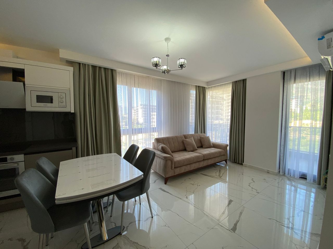 Appartamenti a Alanya, Turchia, 55 m² - foto 1