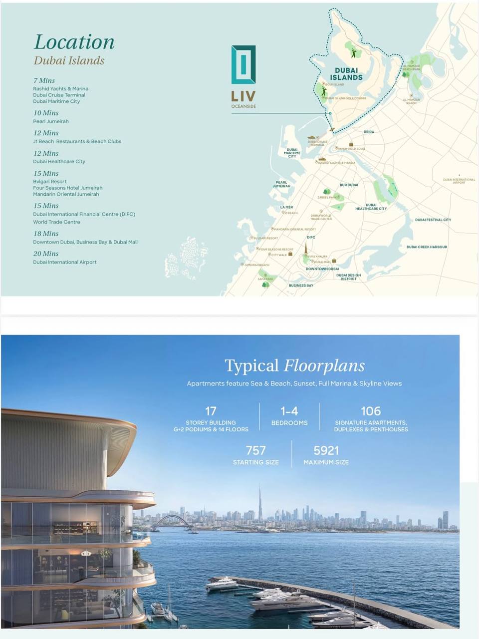 Appartamento a Dubai, EAU, 70 m² - foto 5