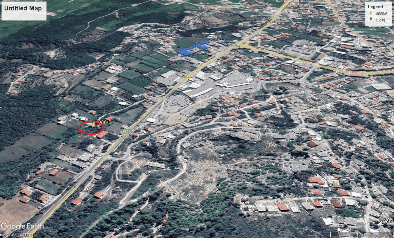 Terrain à Ulcinj, Monténégro, 812 m² - image 2