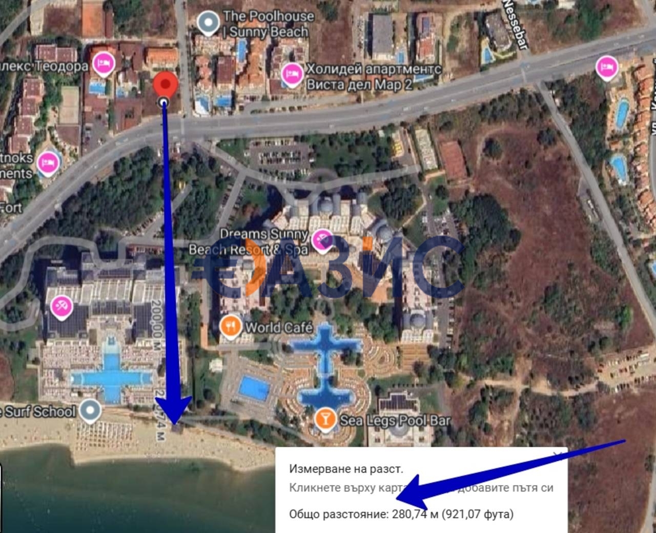 Apartamento en Sveti Vlas, Bulgaria, 41 m² - imagen 15